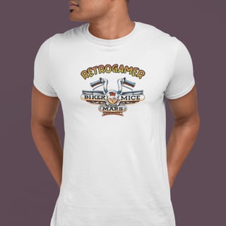 Nome do produto Camiseta Retrogamer Biker Mice from Mars