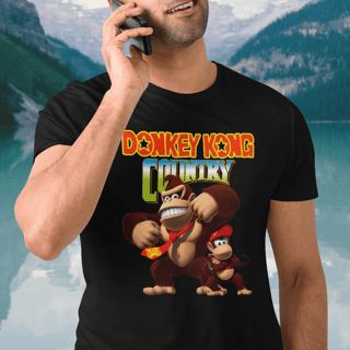 Nome do produto Camiseta Donkey Kong Country