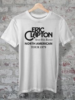 CAMISETA - ERIC CLAPTON - TOUR 1979