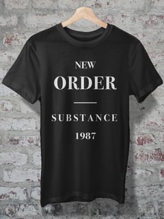 CAMISETA - NEW ORDER - SUBSTANCE