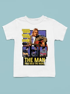 CAMISETA INFANTIL - THE MAN WHO SOLD THE WOLRD