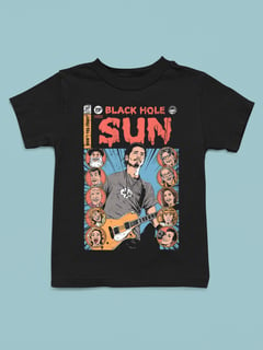 CAMISETA INFANTIL - SOUNDGARDEN - BLACK HOLE SUN