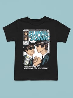 CAMISETA INFANTIL - - OASIS - SUPER SONIC