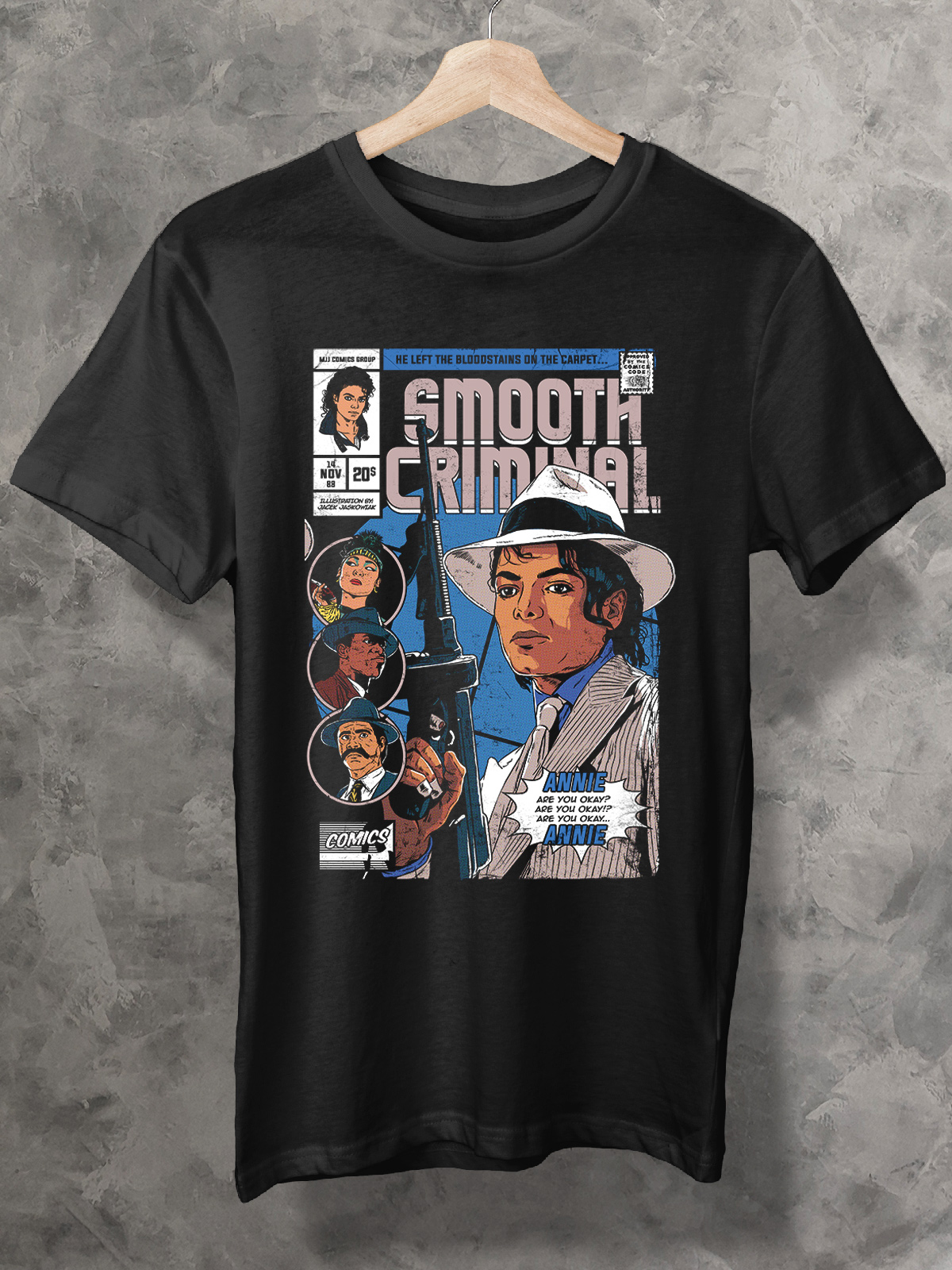 CAMISETA - MJ - SMOOTH CRIMINAL