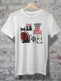 CAMISETA - ALBERT KING - BORN UNDER A BAD SIGN