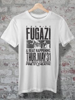 CAMISETA - FUGAZI - POSTER