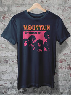 CAMISETA - MOUNTAIN - LIVE IN THE 70S