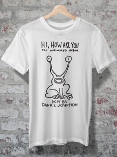 CAMISETA - DANIEL JOHNSTON - HI, HOW ARE YOU