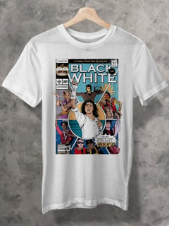 CAMISETA - MICHAEL JACKSON - BLACK OR WHITE