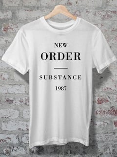 CAMISETA - NEW ORDER - SUBSTANCE