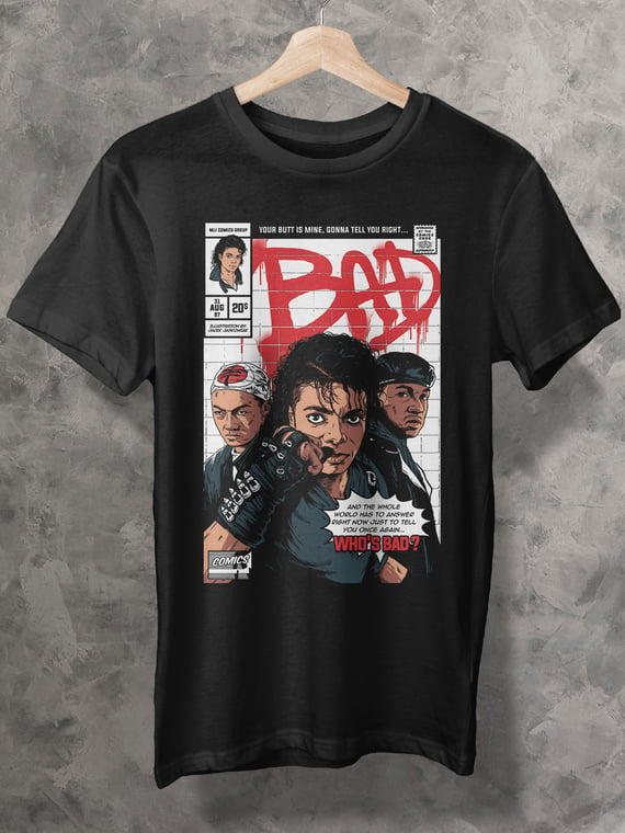 CAMISETA - MJ - BAD