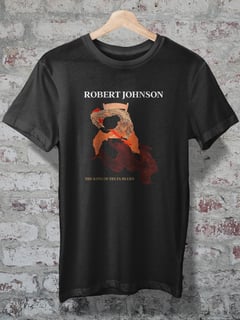 CAMISETA - ROBERT JOHNSON - THE KING OF DELTA BLUES