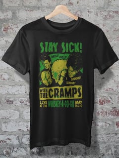 CAMISETA - THE CRAMPS - WHISKEY-A-GO-GO