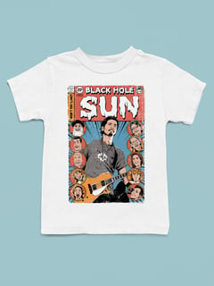 CAMISETA INFANTIL - SOUNDGARDEN - BLACK HOLE SUN