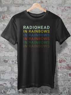 CAMISETA - RADIOHEAD - IN RAINBOWS