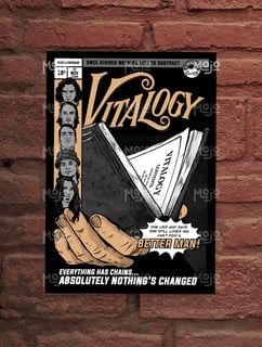 POSTER - PEARL JAM - VITALOGY