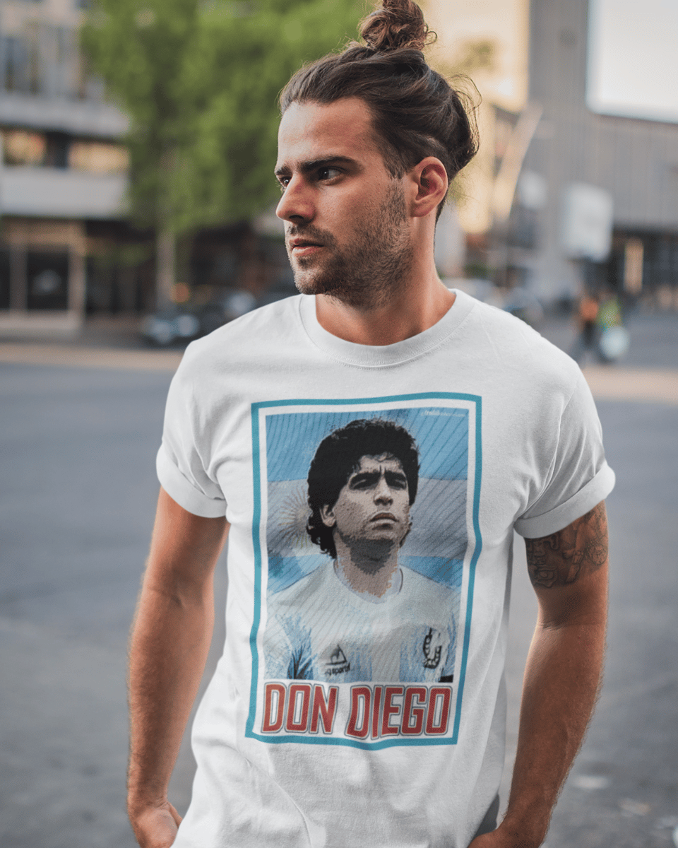 Nome do produto: CAMISETA DON DIEGO MARADONA 1986