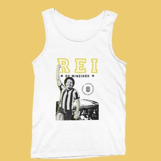 Nome do produto Regata Quality - Rei do Mineirão (Branca e Cinza)