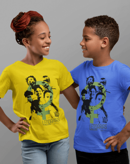 CAMISETA  BRASIL INFANTIL - Jogadoras Lendárias