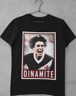 Nome do produto CAMISETA ROBERTO DINAMITE GOL - Vasco 