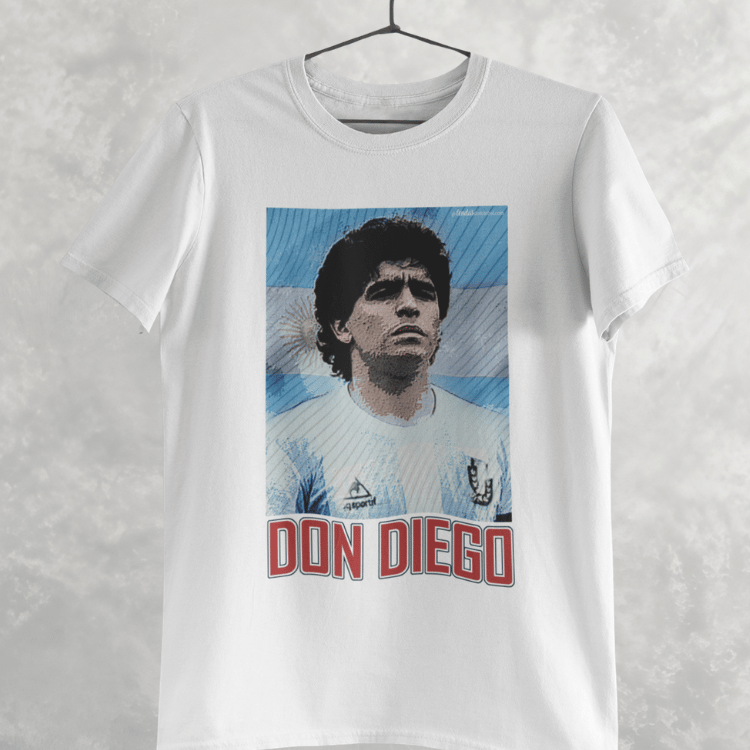 Nome do produto: Camiseta Don Diego Maradona 1986