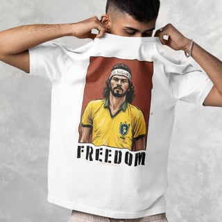 Camiseta Dr Sócrates 1986 [Freedom]