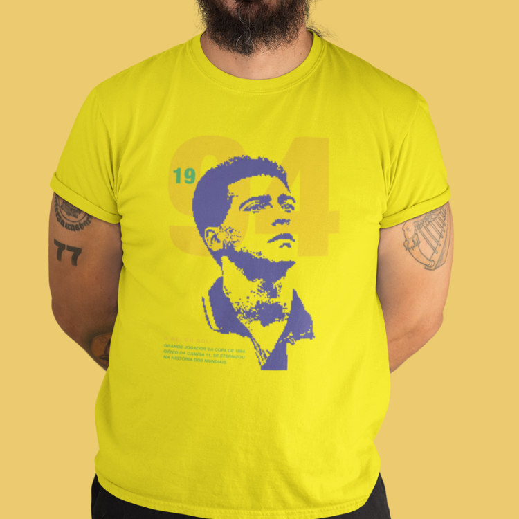 Nome do produto: Camiseta Romário - Brasil 1994