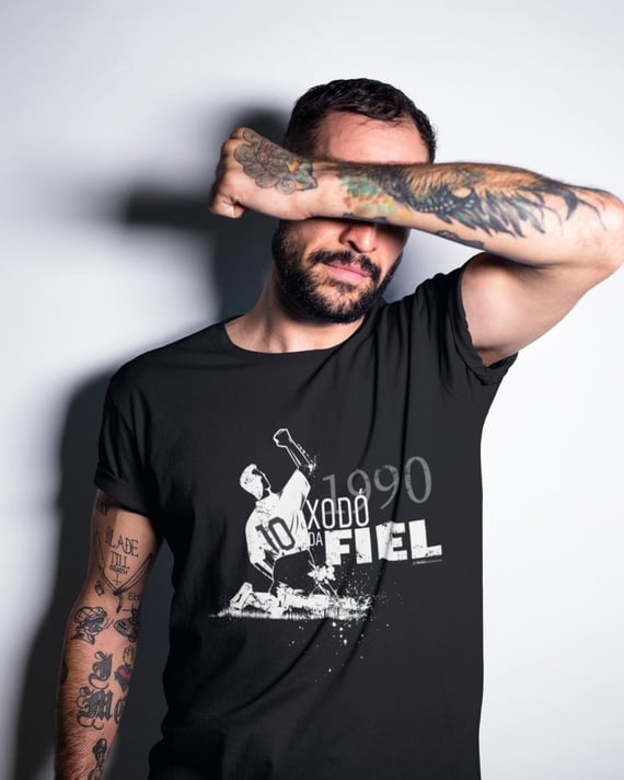 CAMISETA XODÓ DA FIEL 1990 - Corinthians