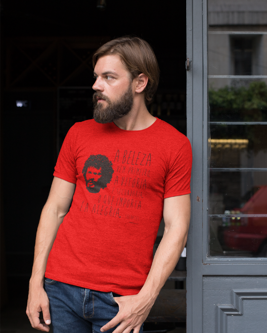 Nome do produto: CAMISETA DR SÓCRATES - A BELEZA