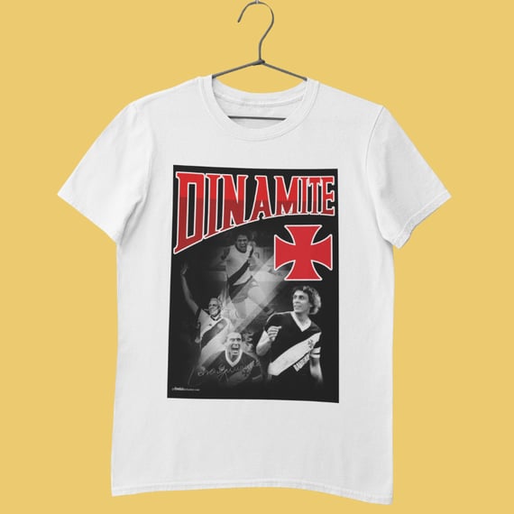 Camiseta Homenagem Roberto Dinamite - Vasco da Gama