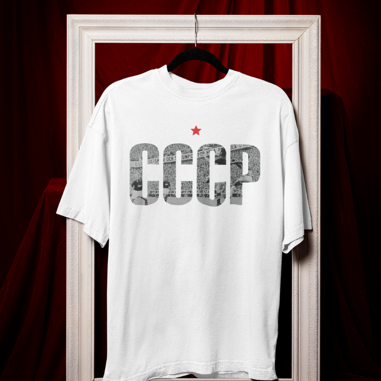 Camiseta Oversized CCCP - Lev Yashin