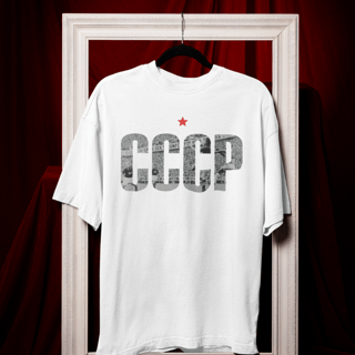 Nome do produto Camiseta Oversized CCCP - Lev Yashin