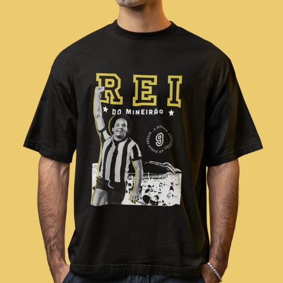 Camiseta Rei do Mineirão - Atlético/MG (Preta)