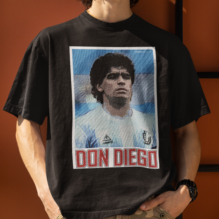 Camiseta Oversized Argentina - Don Diego