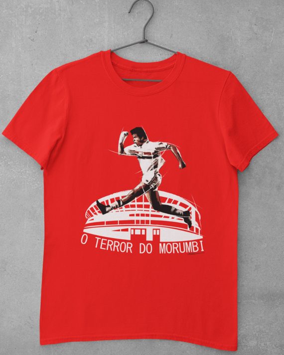 CAMISETA O TERROR DO MORUMBI - São Paulo (Vermelha)