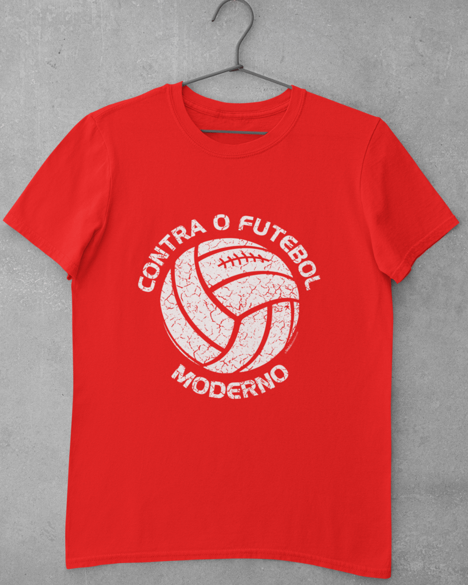 Nome do produto: CAMISETA CONTRA O FUTEBOL MODERNO