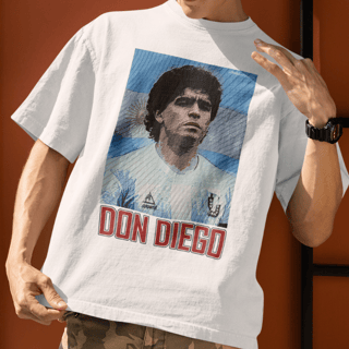Nome do produto Camiseta Oversized Argentina - Don Diego