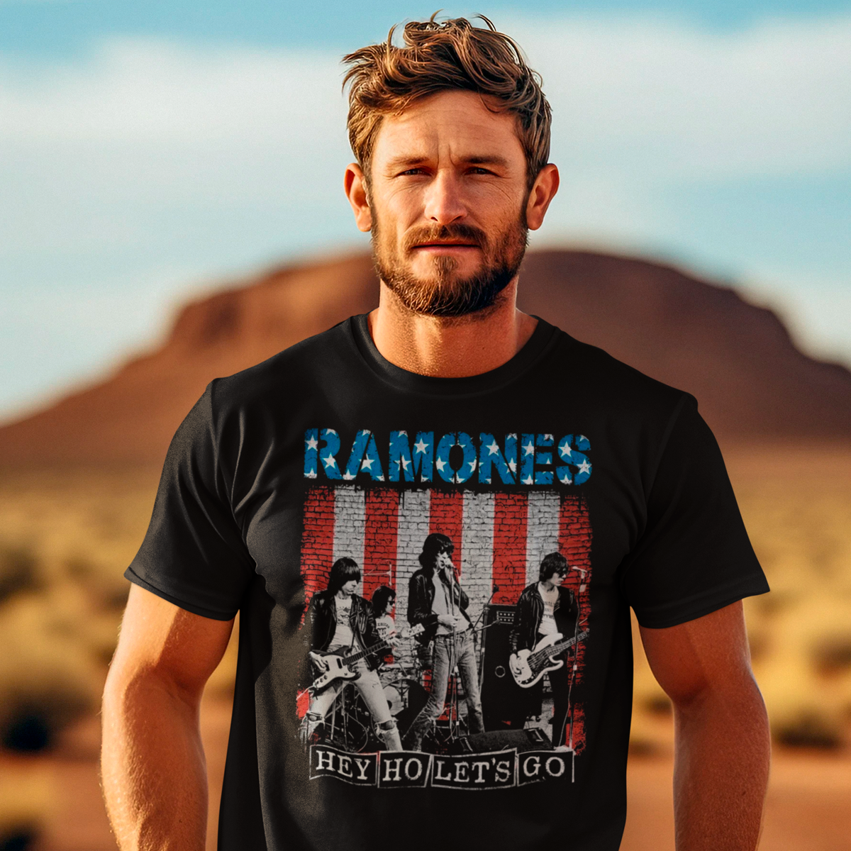 Nome do produto: DRYFIT - Ramones Hey Ho Lets Go