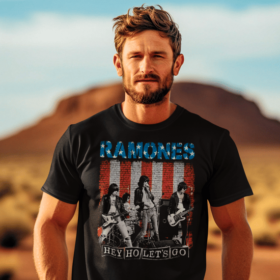 DRYFIT - Ramones Hey Ho Lets Go