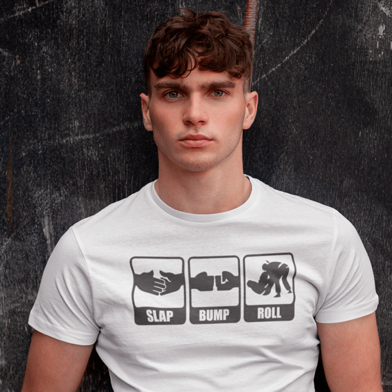 Jiu-jitsu - Camisa Slap, Bump, Roll