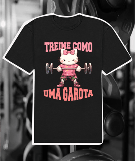 CAMISETA MAROMBA HELLO KITTY TREINE COM UMA GAROTA