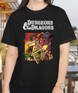 Nome do produto CAMISETA D&D CAVERNA DO DRAGÃO