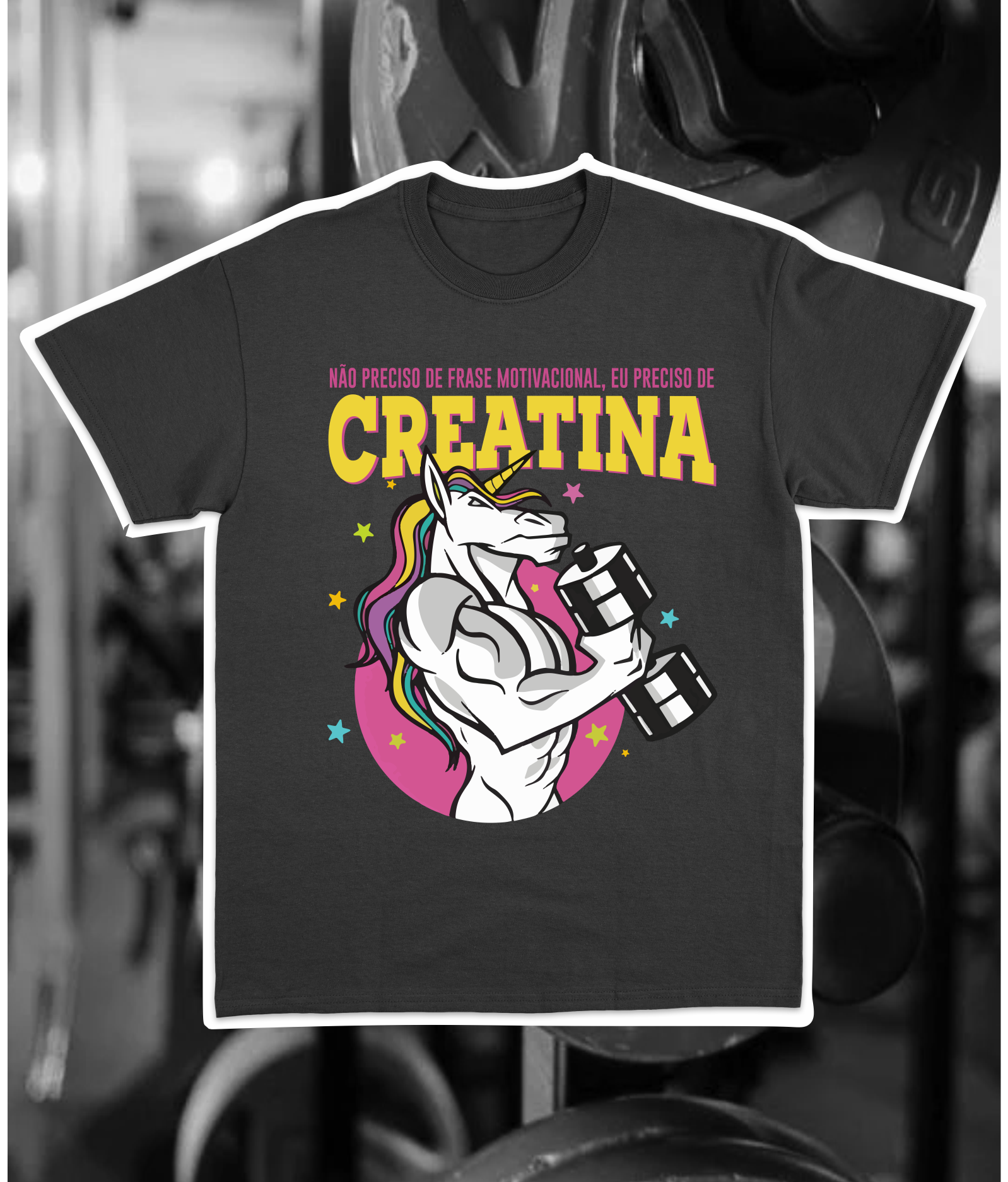 CAMISETA MAROMBA PRECISO DE CREATINA