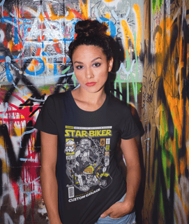 CAMISETA STAR WARS BIKER