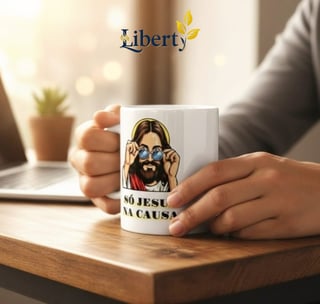 Caneca Só Jesus Na Causa