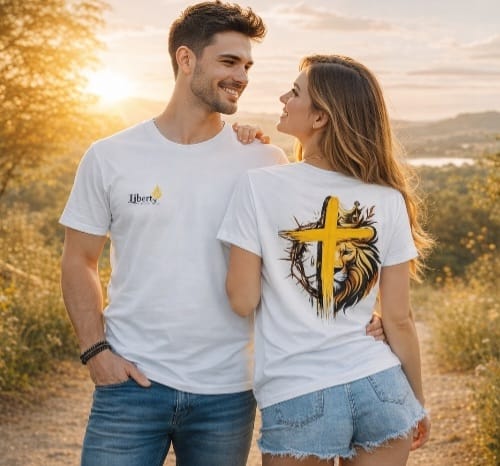Nome do produto: Camiseta Liberty Leão