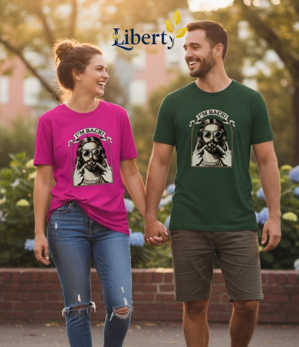 Nome do produto: Camiseta Eu Voltei