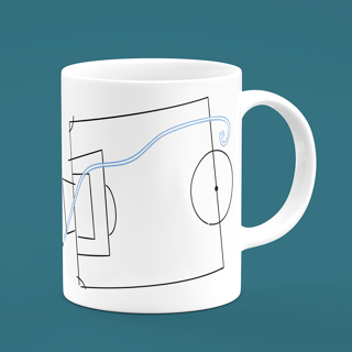 Nome do produto CANECA GOL MARADONA