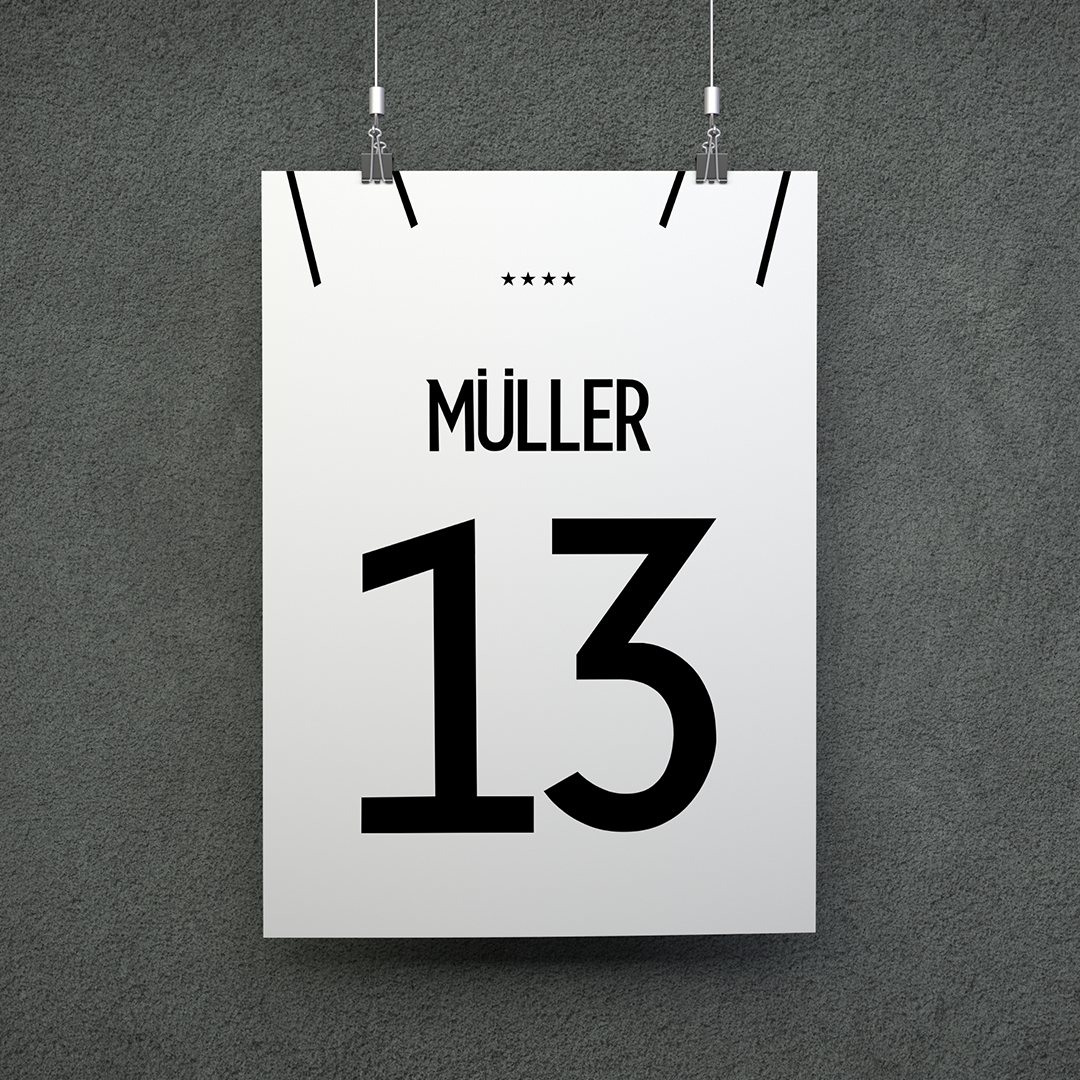 Nome do produto: POSTER CAMISA MÜLLER