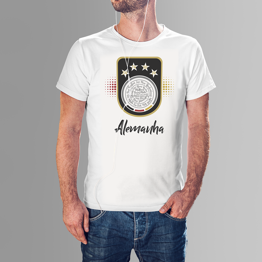 Nome do produto: CAMISETA ALEMANHA